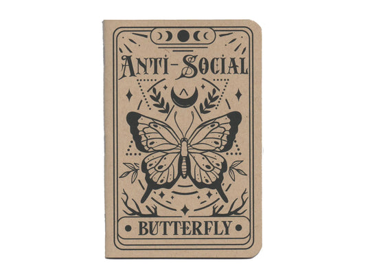 Anti-Social Butterfly Notebook