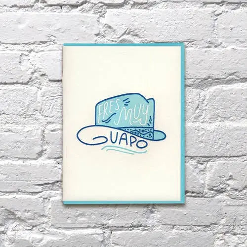 Eres Muy Guapo Card Bench Pressed