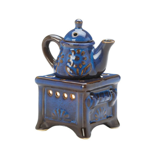 Blue Stove & Teapot Warmer Zingz Home