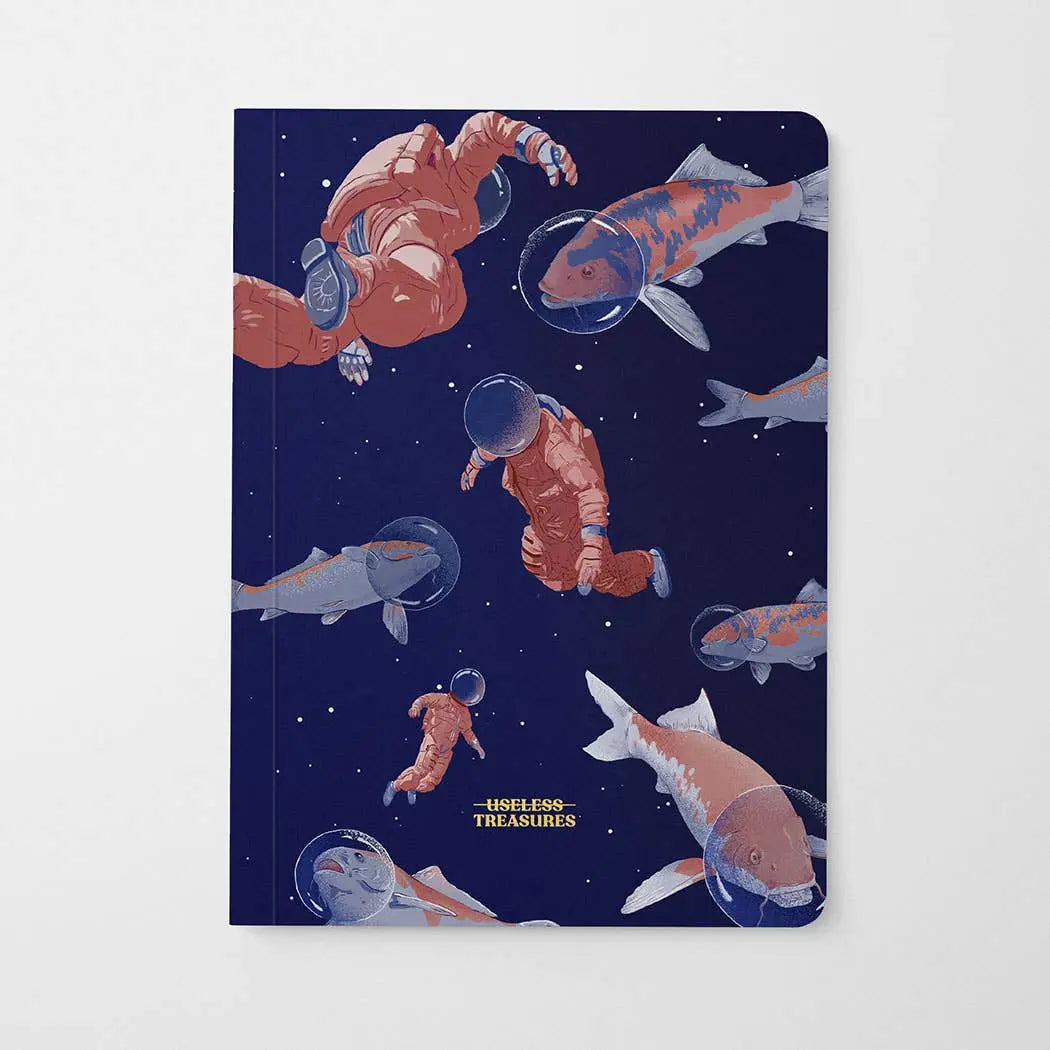 Space Pond Notebook Useless Treasures