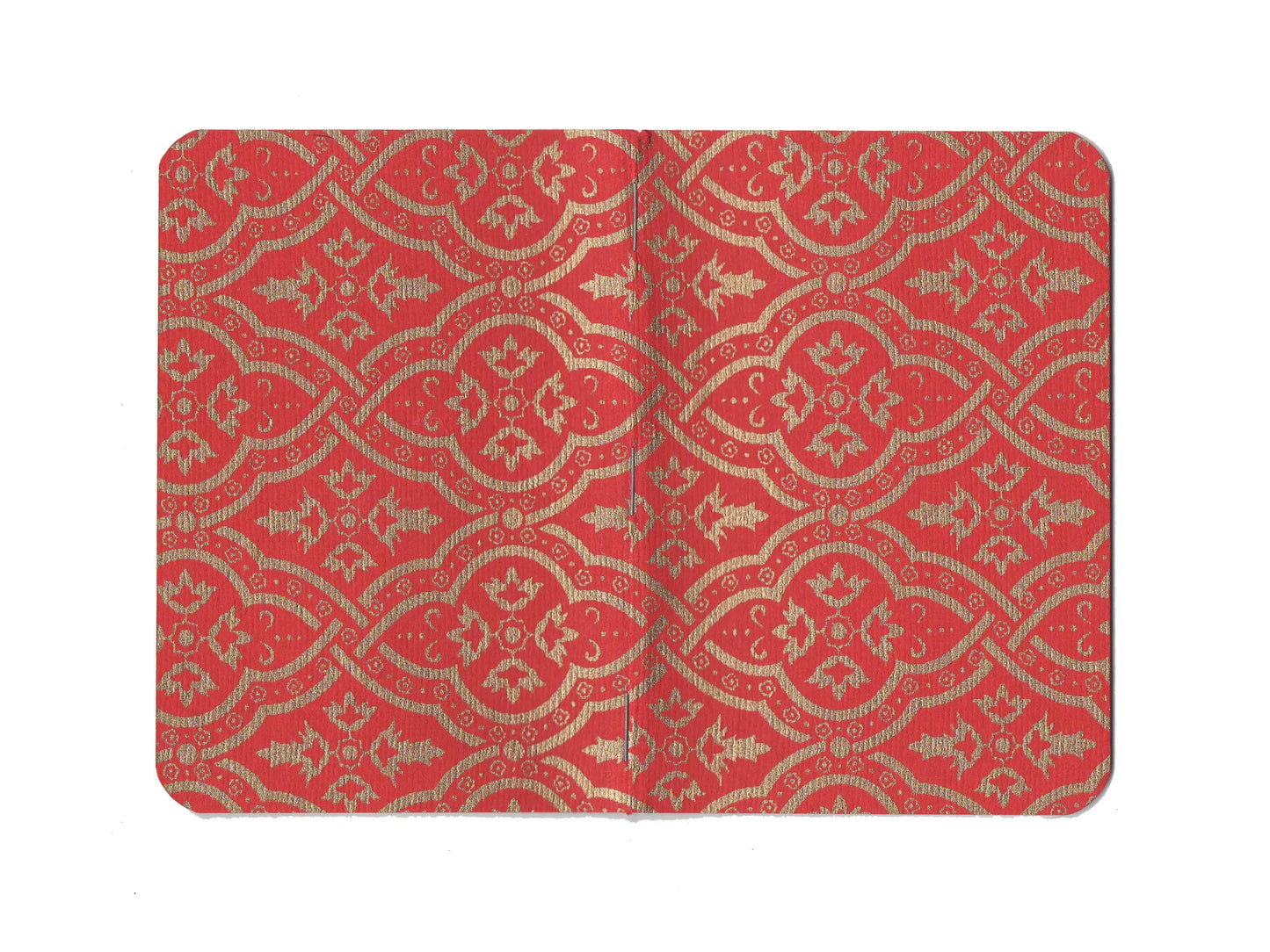 Red & Gold Notebook