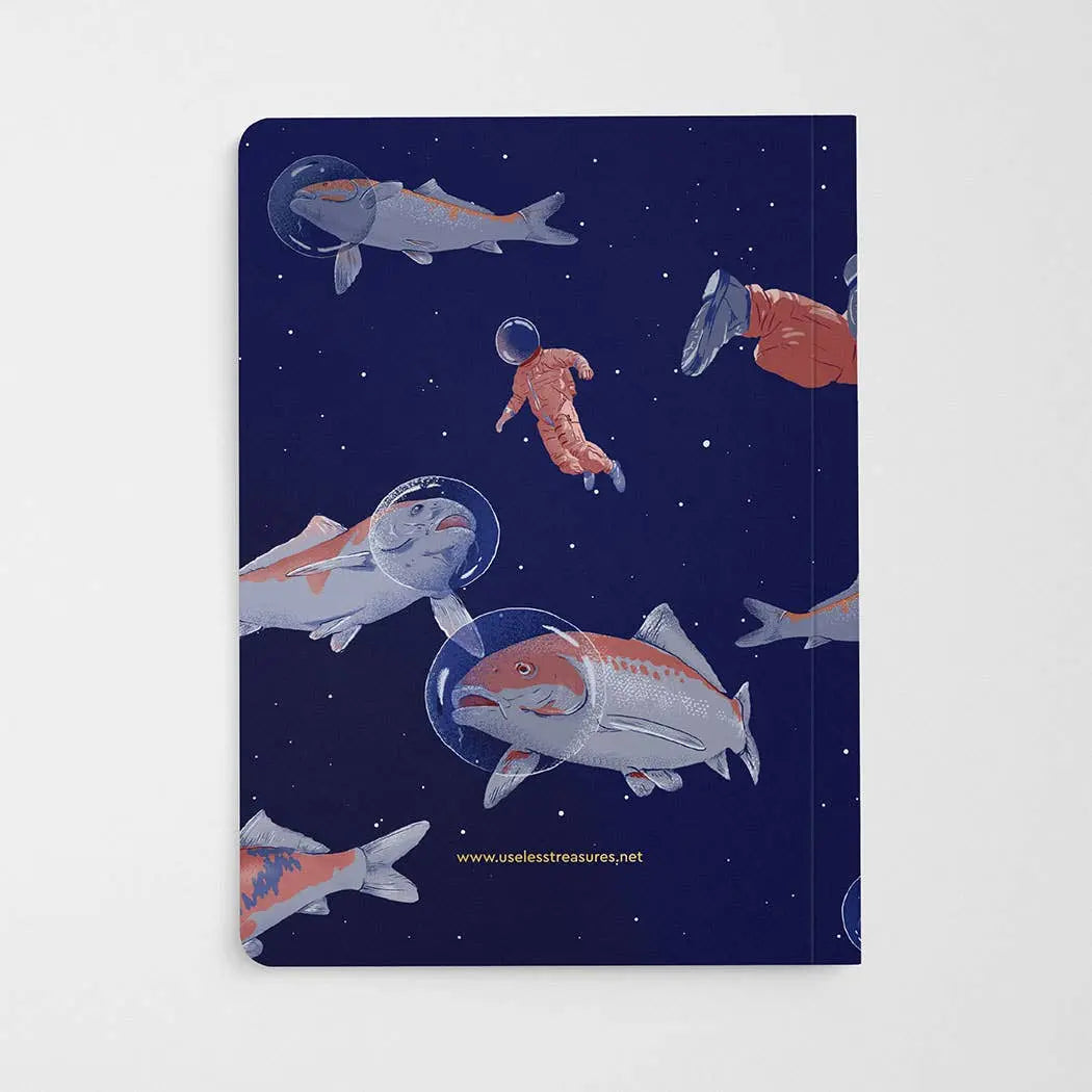 Space Pond Notebook Useless Treasures