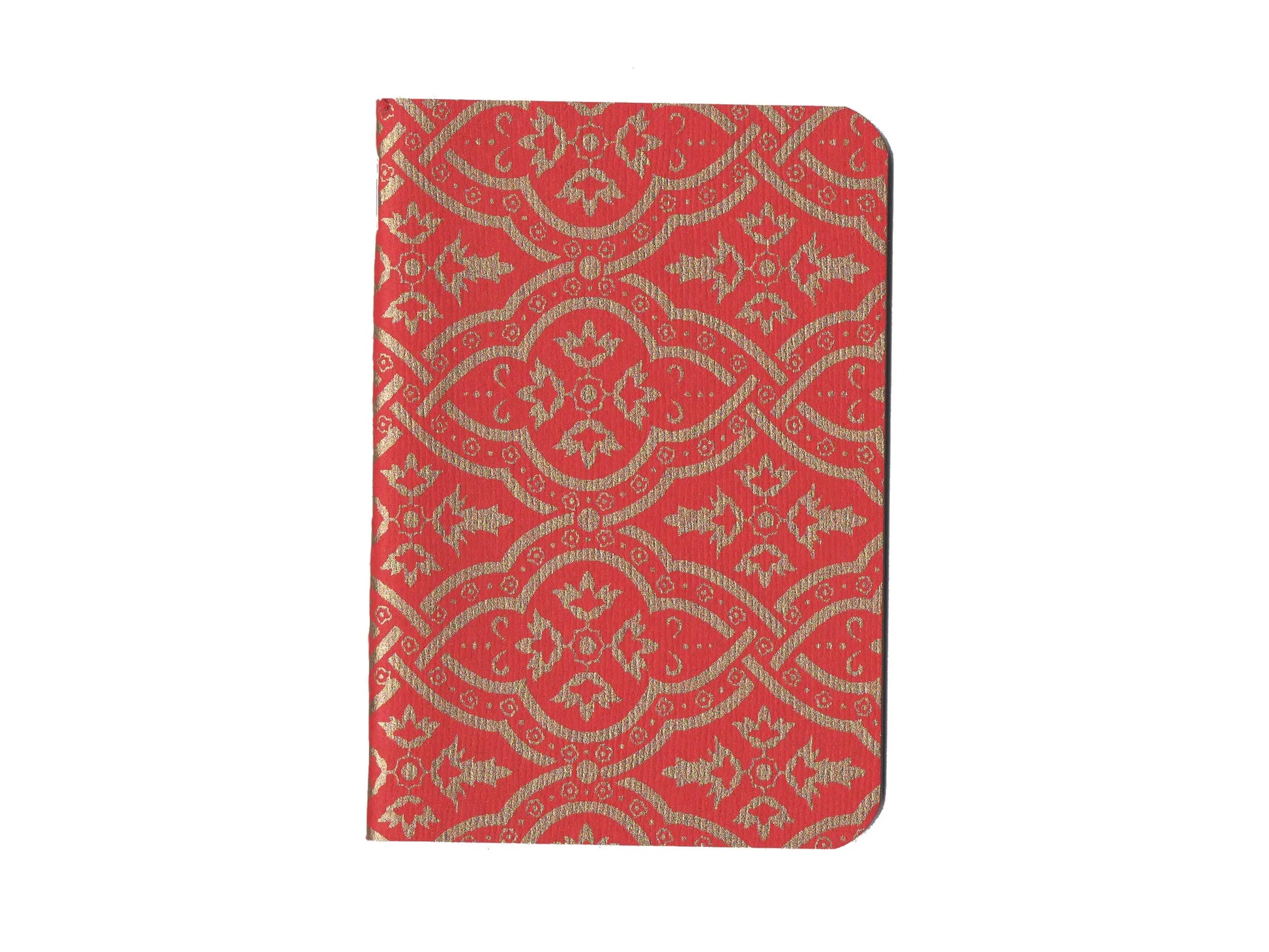 Red & Gold Notebook