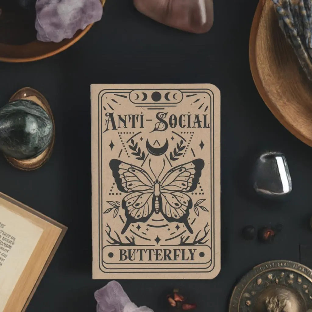 Anti-Social Butterfly Notebook